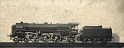 19500000s G S LONG BR Britannia 70000 4-6-2 at Broadstone 2